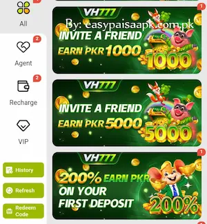 VH777 Game Withdraw and Deposit